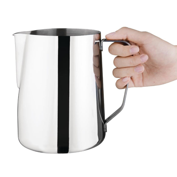 Olympia Stainless Steel Milk Jug 2Ltr Olympia