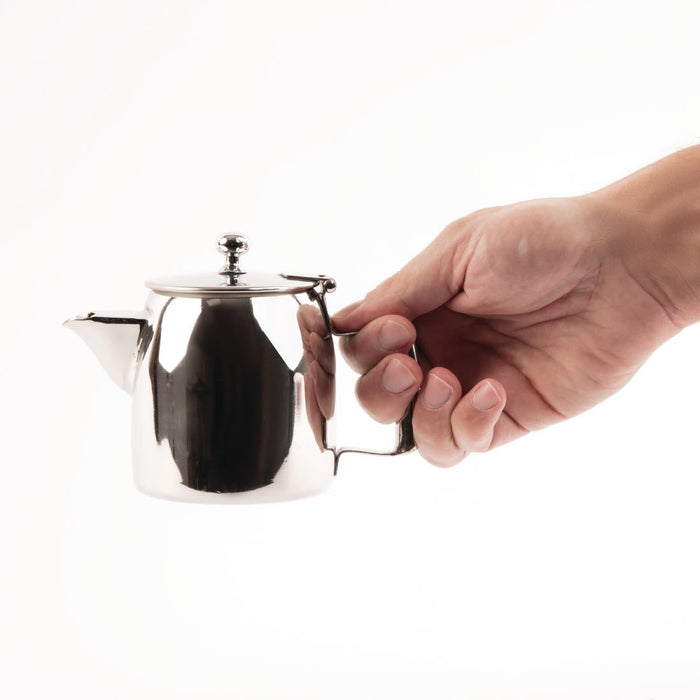 Olympia Cosmos Stainless Steel Teapot 340ml Olympia