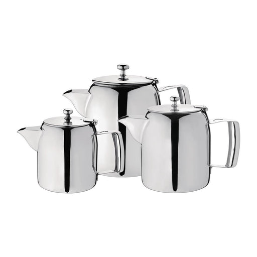 Olympia Cosmos Stainless Steel Teapot 910ml Olympia