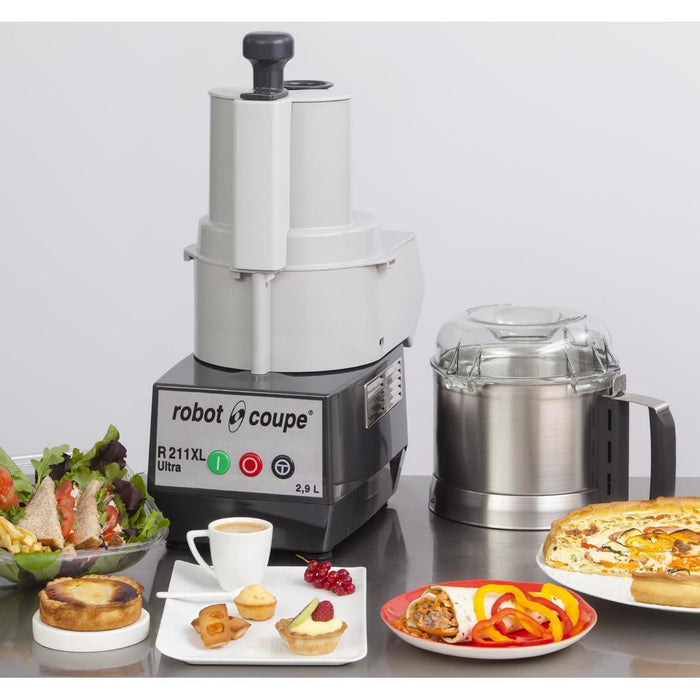 Robot Coupe Food Processor with Veg Prep Attachment R211XL Ultra Robot Coupe
