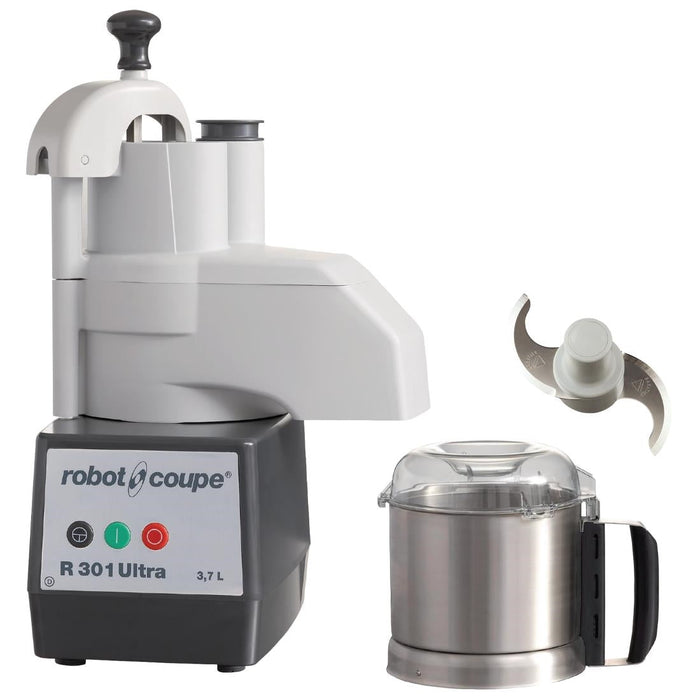 Robot Coupe Food Processor with Veg Prep Attachment R301 Ultra Robot Coupe