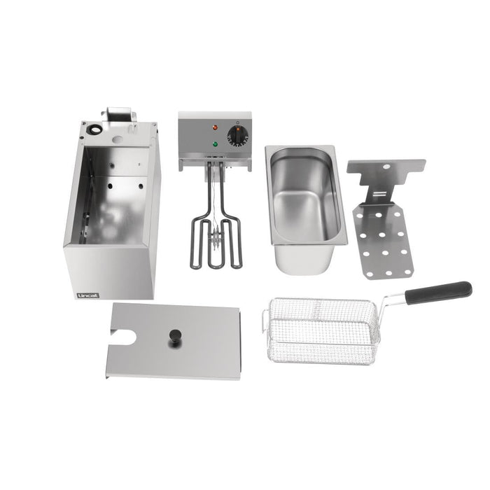 Lincat Single Tank Single Basket Countertop Electric Fryer LSF Lincat
