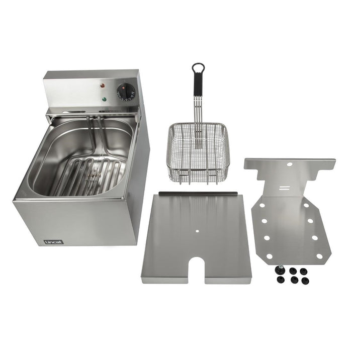 Lincat Single Tank Single Basket Countertop Electric Fryer LDF Lincat