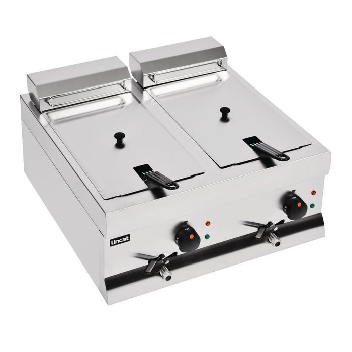 Lincat Twin Tank Twin Basket Countertop Electric Fryer DF66 Lincat