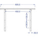 Wall Shelf for Lincat Salamander Grill - Ref GR3/WS Lincat