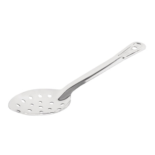 Stainless steel. Length: 280mm. Perforated.