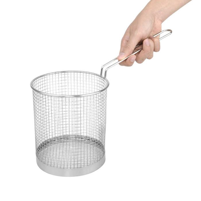 Vogue Stainless Steel Spaghetti Basket 15cm Vogue