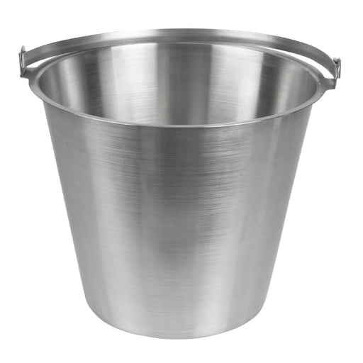Jantex Stainless Steel Bucket 12Ltr Jantex