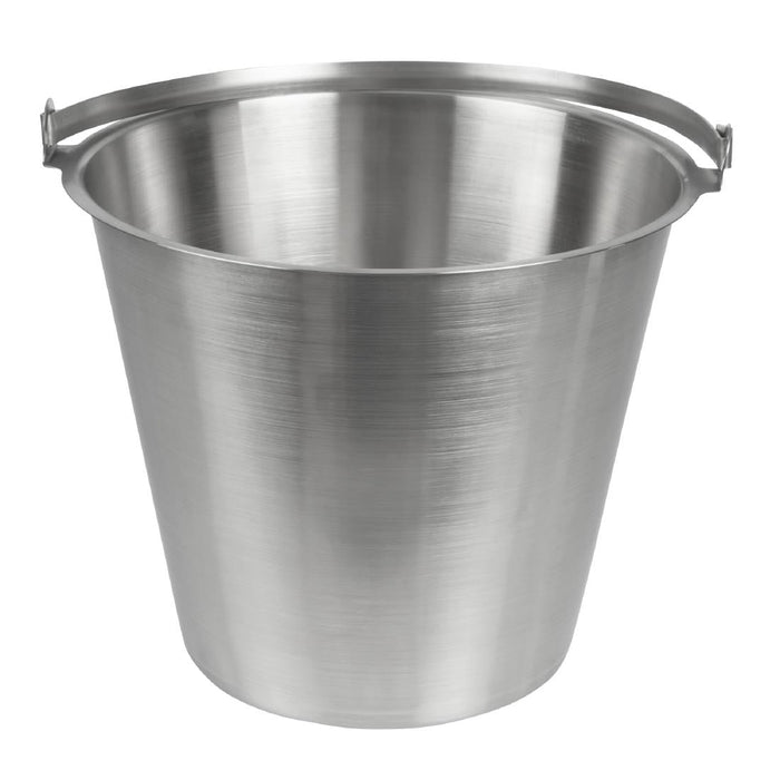 Jantex Stainless Steel Bucket 12Ltr Jantex
