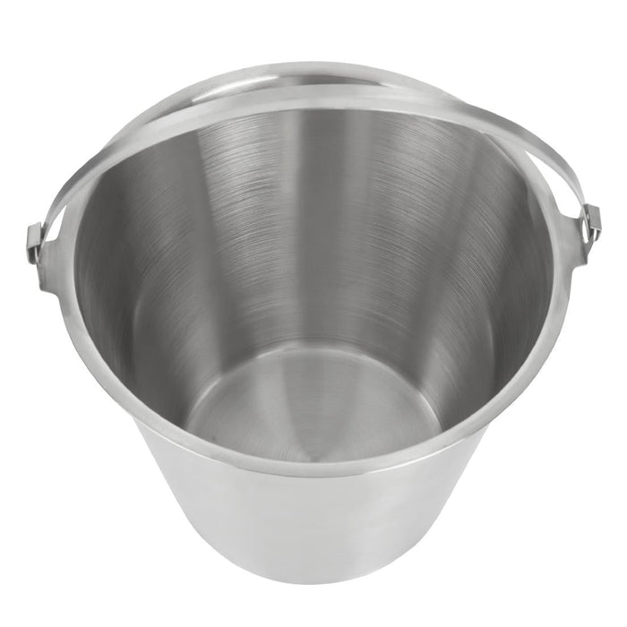 Jantex Stainless Steel Bucket 12Ltr Jantex