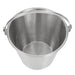 Jantex Stainless Steel Bucket 12Ltr Jantex