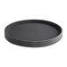 Olympia Kristallon Polypropylene Round Non-Slip Tray Black 406mm Olympia