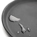 Olympia Kristallon Polypropylene Round Non-Slip Tray Black 280mm Olympia