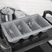 Olympia Kristallon Stackable PP Large Cutlery Tray Olympia