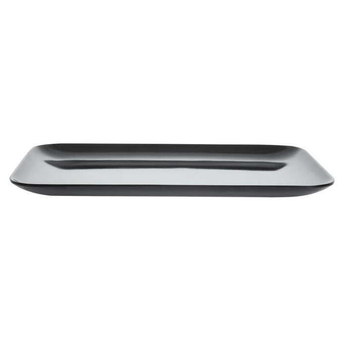 Dalebrook Melamine Medium Rectangular Platter Black 290mm Dalebrook