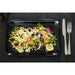 Dalebrook Melamine Large Rectangular Platter Black 330mm Dalebrook