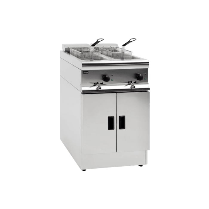 LINCAT Twin Tank Twin Basket Free Standing Electric Fryer J12