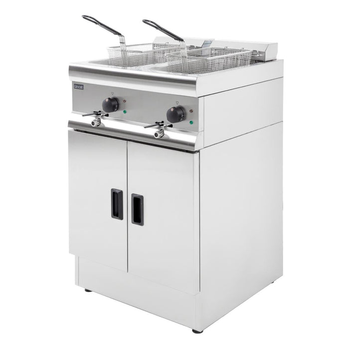 Lincat Twin Tank Twin Basket Free Standing Electric Fryer J12 Lincat