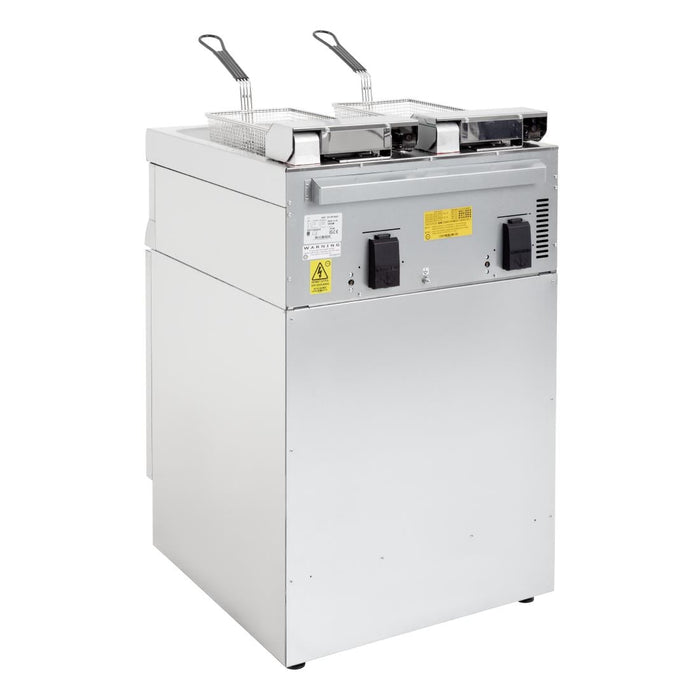 Lincat Twin Tank Twin Basket Free Standing Electric Fryer J12 Lincat
