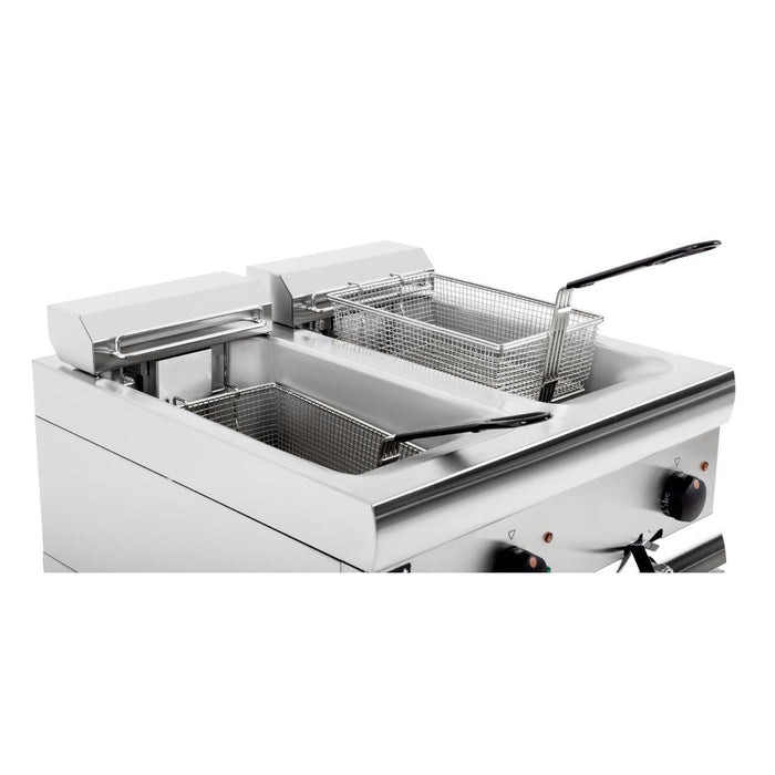 Lincat Twin Tank Twin Basket Free Standing Electric Fryer J12 Lincat