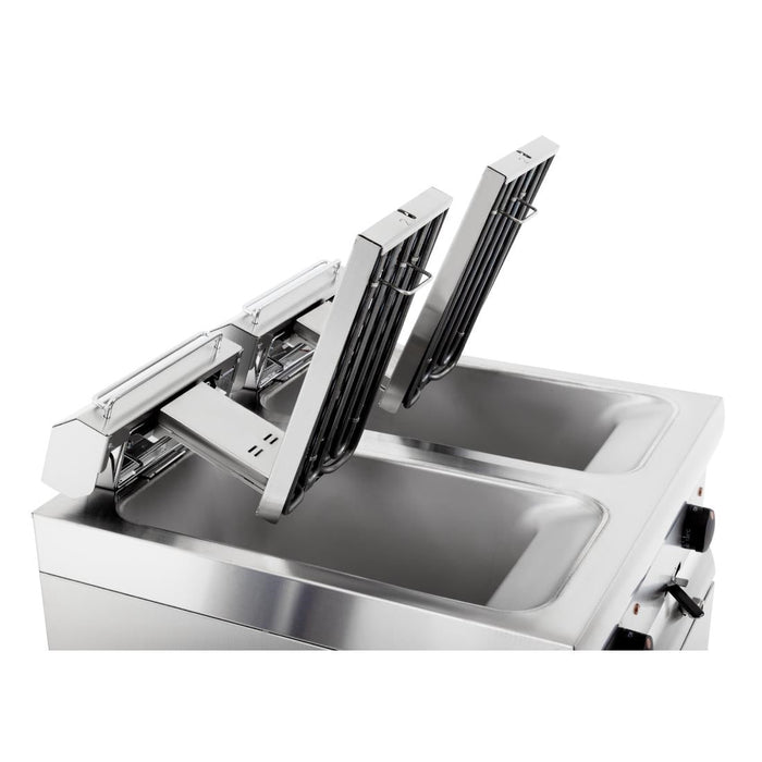 Lincat Twin Tank Twin Basket Free Standing Electric Fryer J12 Lincat