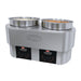 Hatco Heatmax 2x 10Ltr Round 2x10Ltr Heated Well Counter Top Double Well RHW2-2 Hatco