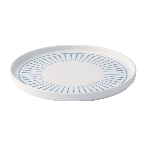 Churchill Era Blue Walled Plates 260mm (6 Pack) Churchill Super Vitrified