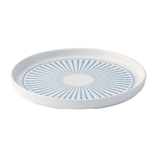 Churchill Era Blue Walled Plates 210mm (6 Pack) Churchill Super Vitrified