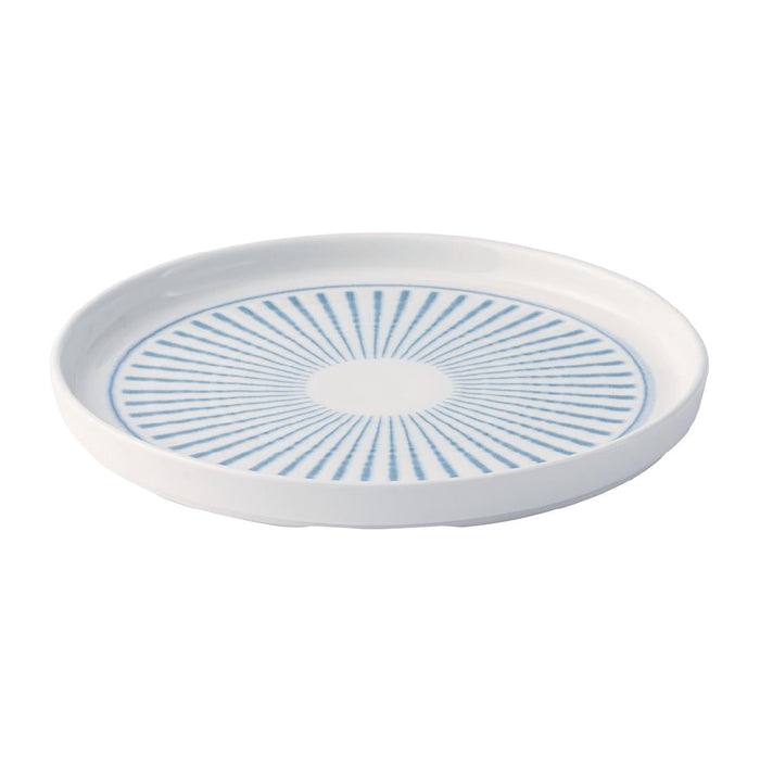 Churchill Era Blue Walled Plates 210mm (6 Pack) Churchill Super Vitrified