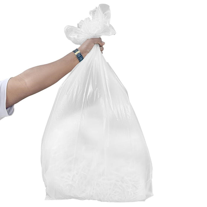 Jantex Heavy Duty Bin Bags Clear 65Ltr (100 Pack) Jantex