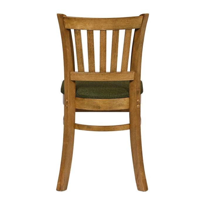 Turin Dining Table with 4 Manhattan Chairs in Weathered Oak with Shetland Forest Everyday