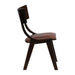 Chelsea Dining Chairs in Dark Walnut with Bison Espresso Seats (6 Pack) Everyday