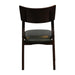 Chelsea Dining Chairs in Dark Walnut with Bison Cedar Seats (6 Pack) Everyday