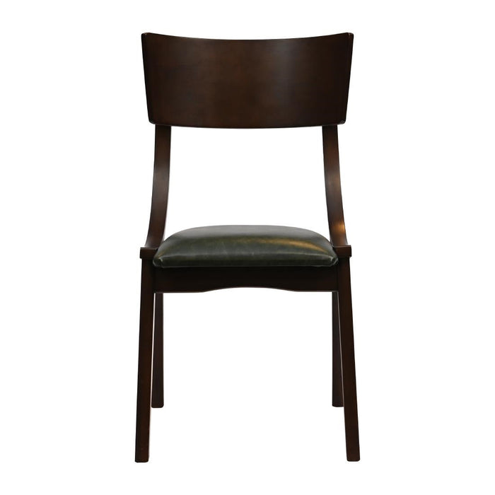 Chelsea Dining Chairs in Dark Walnut with Bison Cedar Seats (6 Pack) Everyday