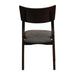 Chelsea Dining Chairs in Dark Walnut with Shetland Smoke Seats (6 Pack) Everyday