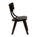 Chelsea Dining Chairs in Dark Walnut with Shetland Smoke Seats (6 Pack) Everyday