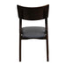 Chelsea Dining Chairs in Dark Walnut with Shetland Sea Seats (6 Pack) Everyday
