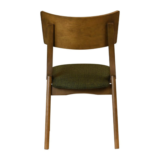 Chelsea Dining Chairs in Weathered Oak with Shetland Forest Seats (6 Pack) Everyday