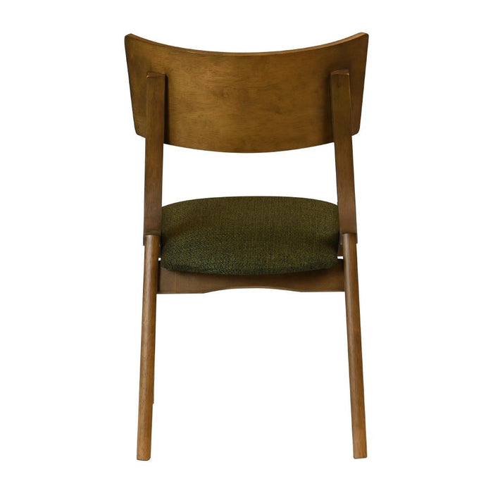 Chelsea Dining Chairs in Weathered Oak with Shetland Forest Seats (6 Pack) Everyday