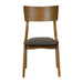 Chelsea Dining Chairs in Weathered Oak with Shetland Smoke Seats (6 Pack) Everyday