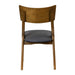 Chelsea Dining Chairs in Weathered Oak with Shetland Sea Seats (6 Pack) Everyday