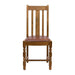 Thame Dining Chair in Weathered Oak with Bison Espresso Seat (6 Pack) Everyday