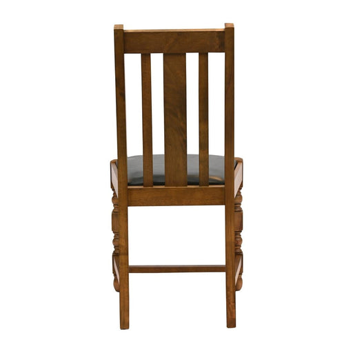 Thame Dining Chair in Weathered Oak with Bison Cedar Seat (6 Pack) Everyday