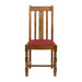 Thame Dining Chair in Weathered Oak with Shetland Scarlett Seat (6 Pack) Everyday