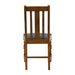 Thame Dining Chair in Weathered Oak with Shetland Sea Seat (6 Pack) Everyday