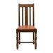 Thame Dining Chair in Vintage Wood with Bison Tan Seat (6 Pack) Everyday