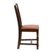 Thame Dining Chair in Vintage Wood with Bison Tan Seat (6 Pack) Everyday