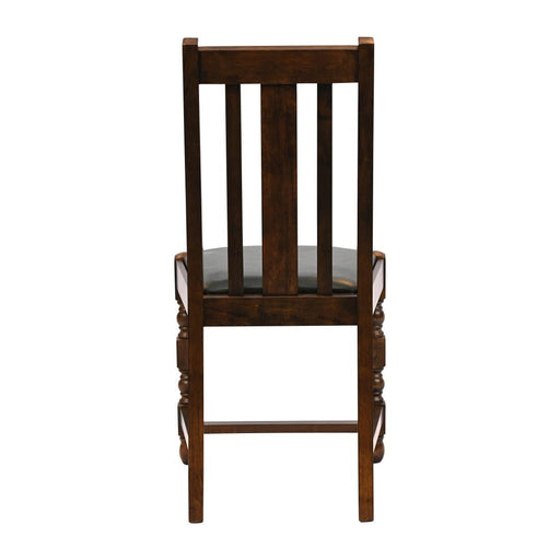 Thame Dining Chair in Vintage Wood with Bison Cedar Seat (6 Pack) Everyday