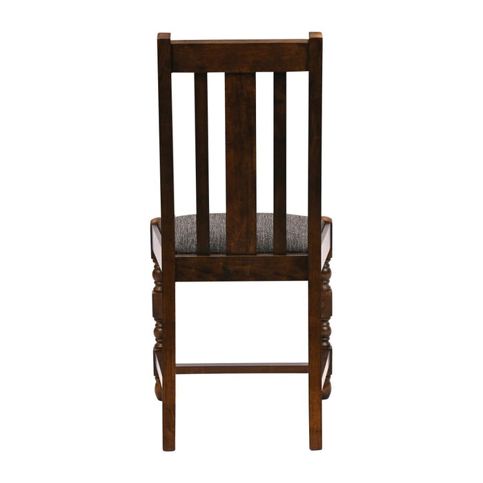 Thame Dining Chair in Vintage Wood with Shetland Smoke Seat (6 Pack) Everyday
