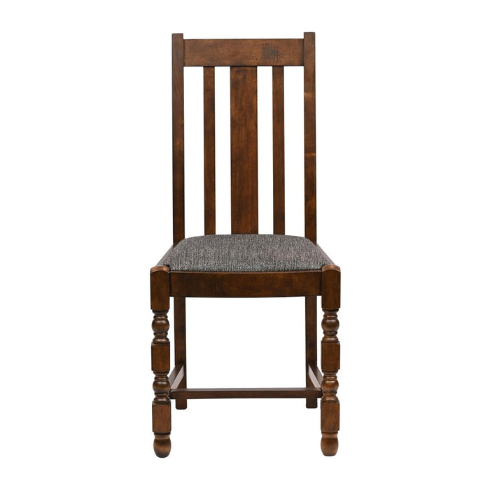 Thame Dining Chair in Vintage Wood with Shetland Smoke Seat (6 Pack) Everyday